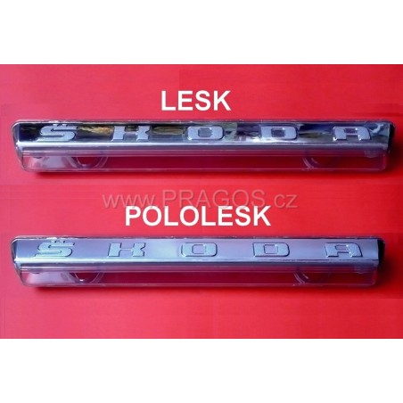 POROVNÁNÍ OSVĚTLENÍ SPZ, lesk - pololesk, Š100-110R, ===> POROVNÁNÍ OSVĚTLENÍ SPZ, lesk - pololesk, Š100-110R, ===>