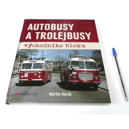 Kniha, AUTOBUSY A TROLEJBUSY východního bloku, M.Harák Kniha, AUTOBUSY A TROLEJBUSY východního bloku, M.Harák