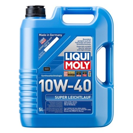 Motorový olej 10W-40 HD, 5L SUPER LEICHTLAUF