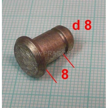 ČEP páčky ruční brzdy u bubnu 8–8 ČEP páčky ruční brzdy u bubnu 8–8