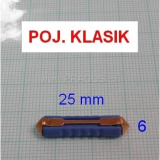 Pojistka klasik plastová 15A