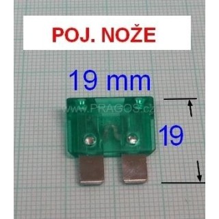 Pojistka nožová 3A