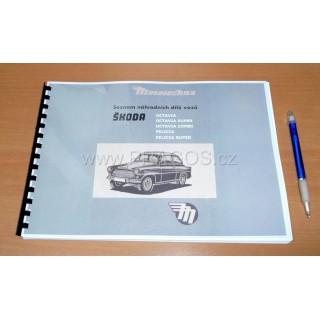 Katalog nd pro vozy Škoda OCT super, combi + FEL super