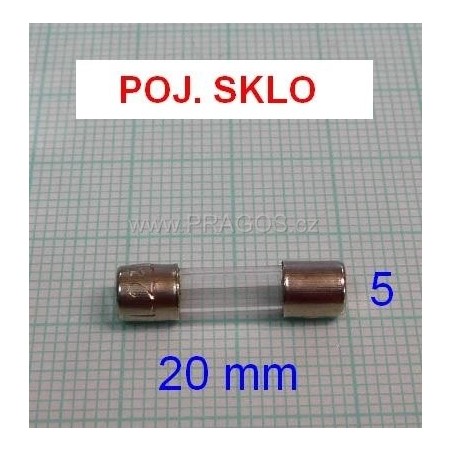 POJISTKA SKLO 0, 8A